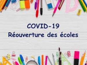 Réouverture des écoles