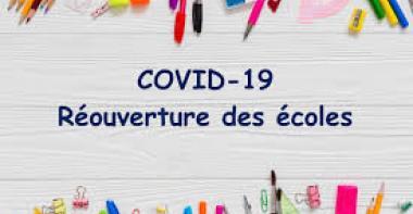 Réouverture des écoles